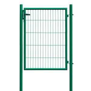 Einzeltor für Einstabmattenzaun Grün 125 cm x 100 cm