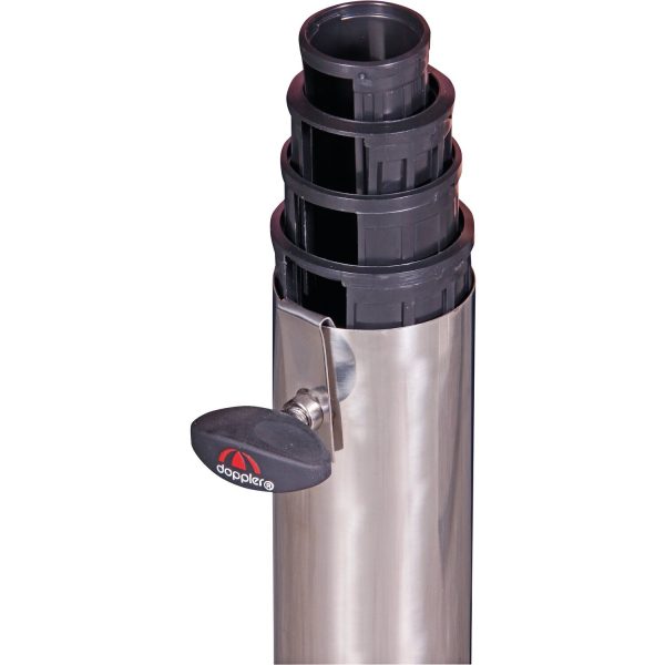 Doppler Granitsockel-Reduzierringe Innendurchm. 52-48-38-32-25 mm Schwarz 150 mm