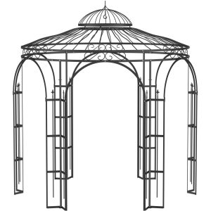 Eleo Pavillon Milano Pulverbeschichtet Schwarz