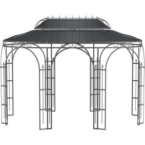 Eleo Sonnensegel Verona 440 cm x 285 cm für Pavillon Verona Anthrazit