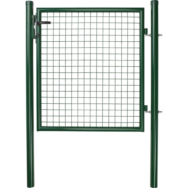 Wellengitter-Einzeltür Grün 1 m x 0