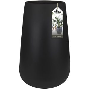 Elho Blumentopf Pure Cone hoch Ø 43 cm Schwarz