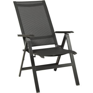 Acamp Klappsessel Urban Anthrazit-Carbon