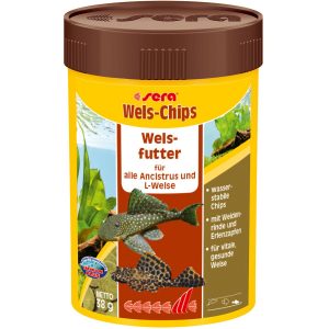 Sera Fisch-Tablettenfutter Wels-Chips Nature 100 ml (38 g)