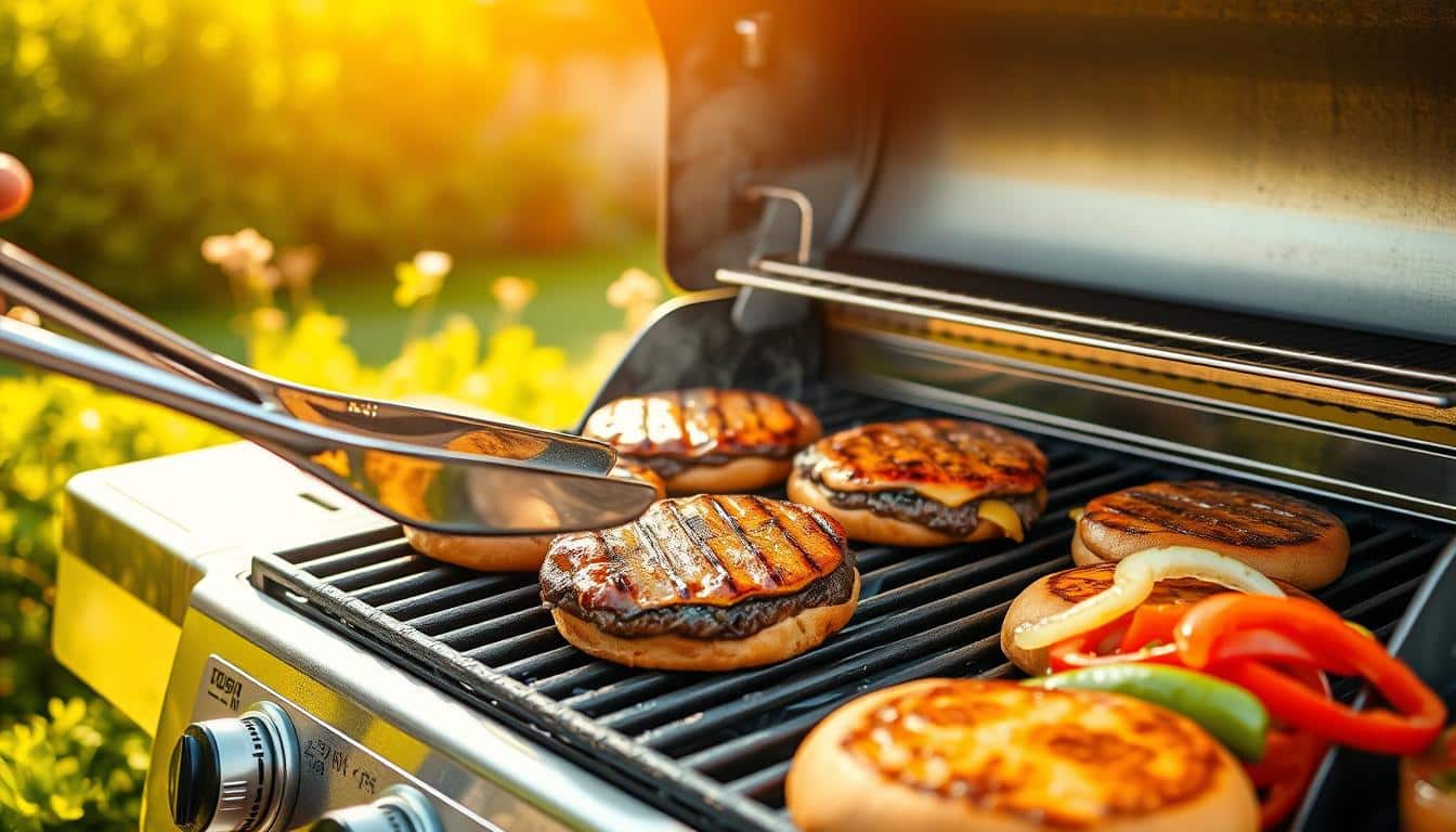 burger grillen gasgrill wie lange