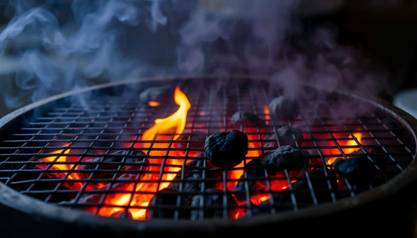 wie heiß wird ein holzkohlegrill