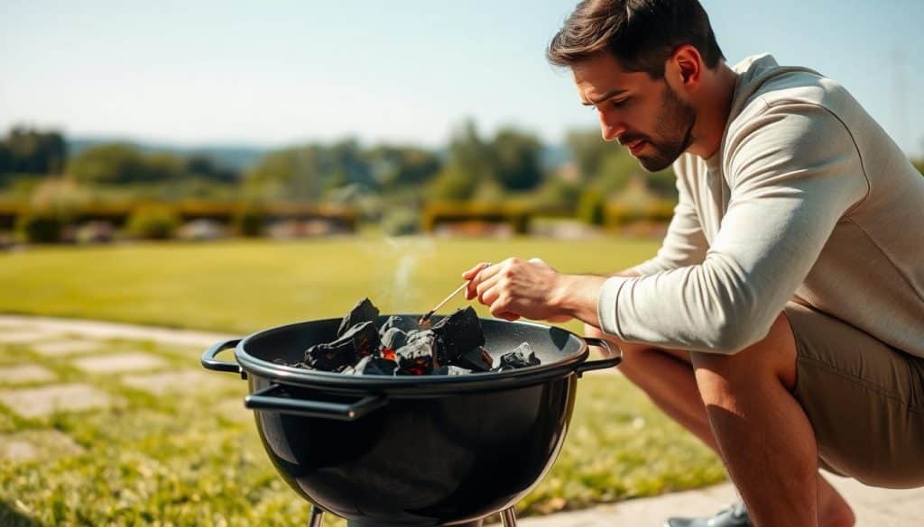 wie zündet man einen grill an
