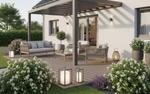 Kleine Terrasse ganz groß gedacht