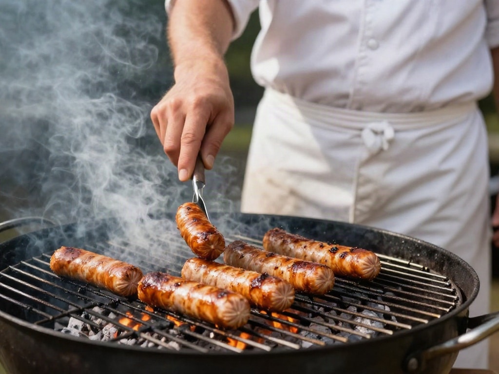 Bratwurst grillen
