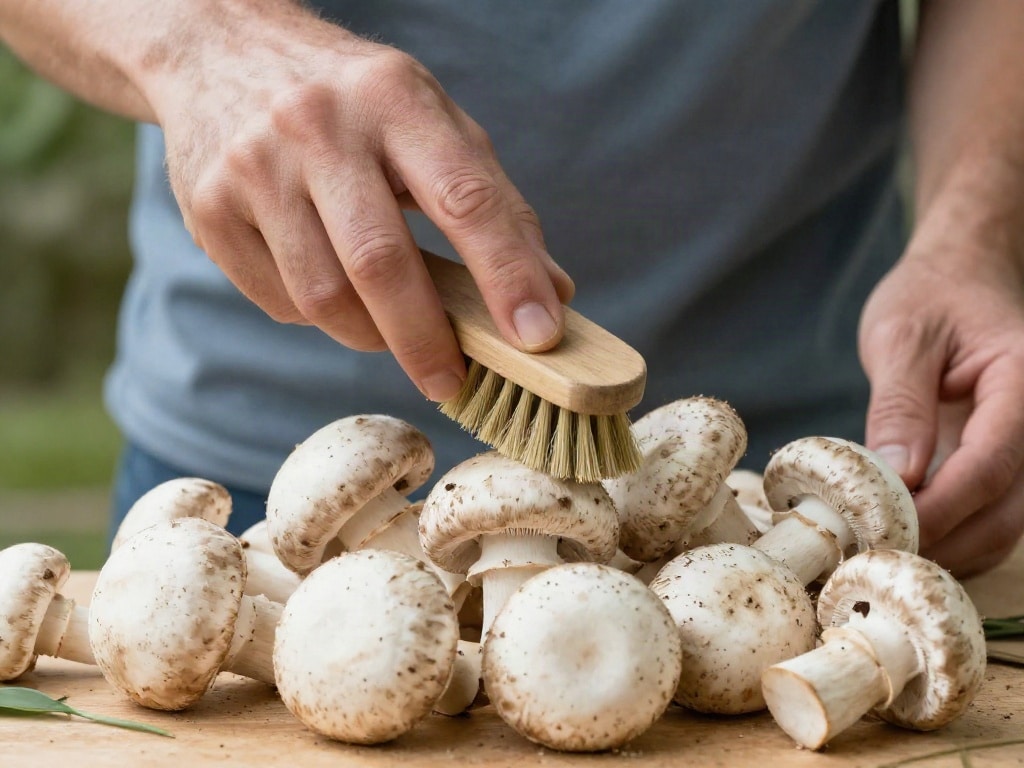 Champignons grillen