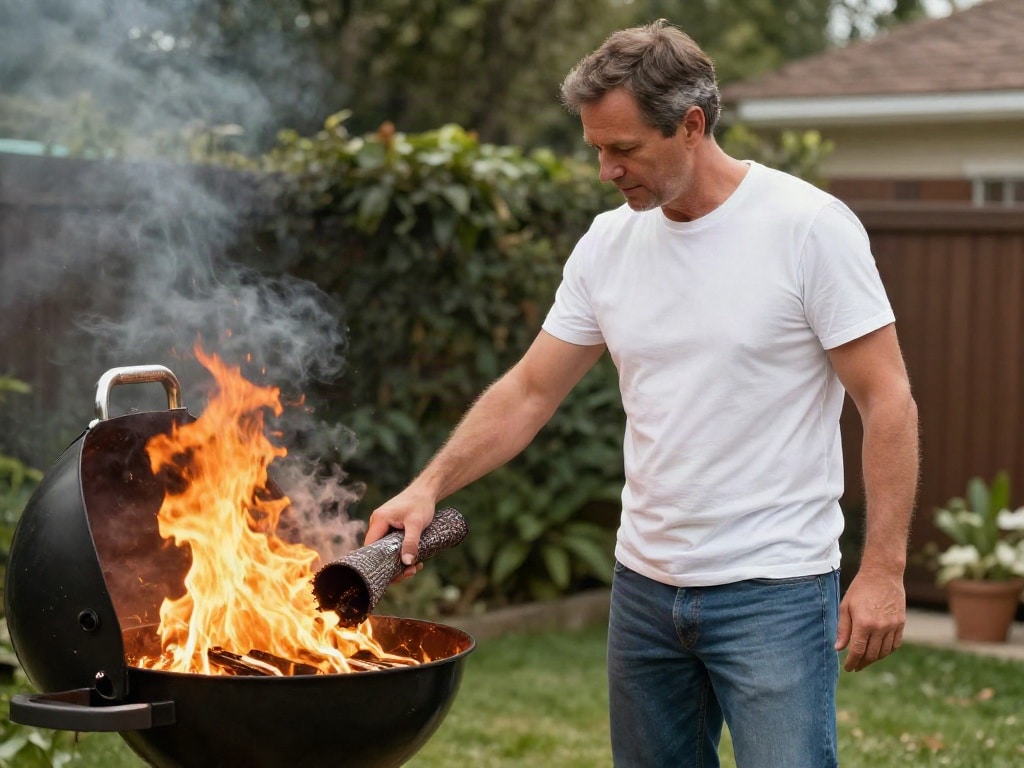 Grill Fettbrand