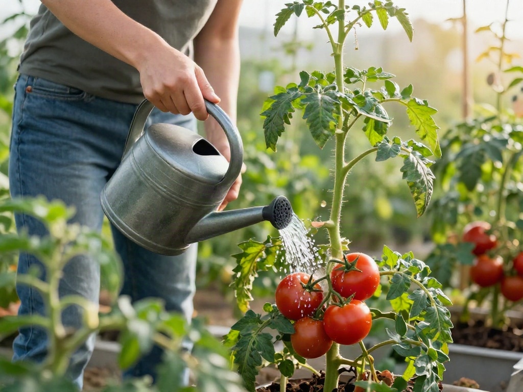 Garten im Juli