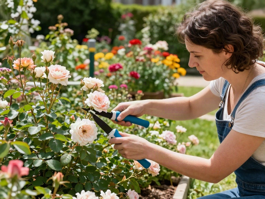 Garten im Juni