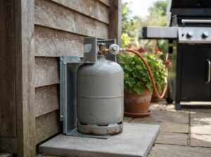 Gasflasche Grill lagern