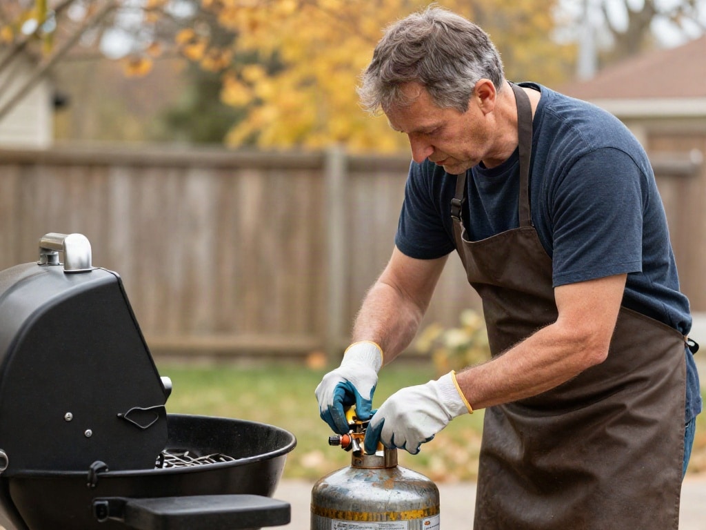 Gasgrill überwintern