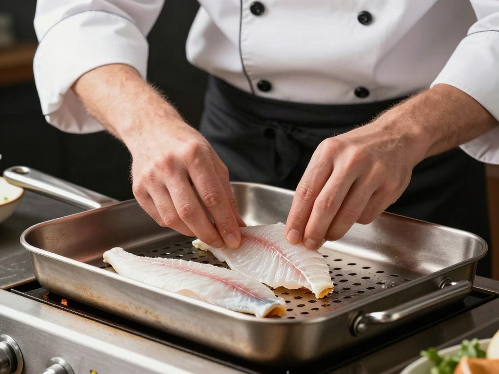 Grillpfanne verwenden