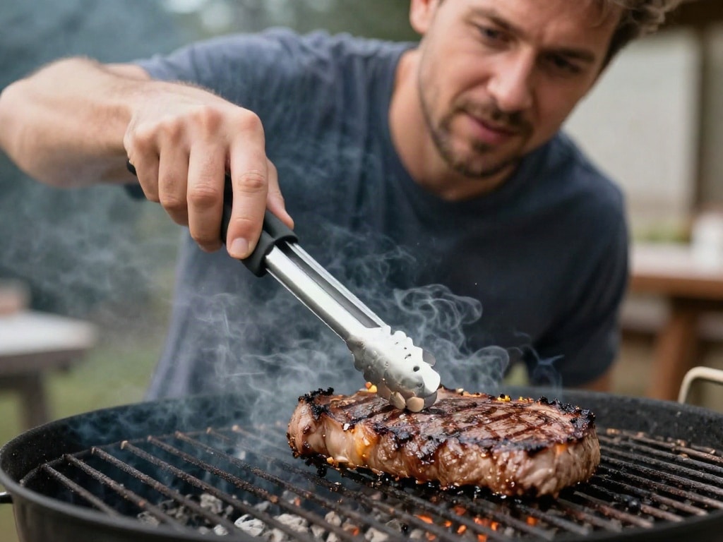 Grillzange Länge