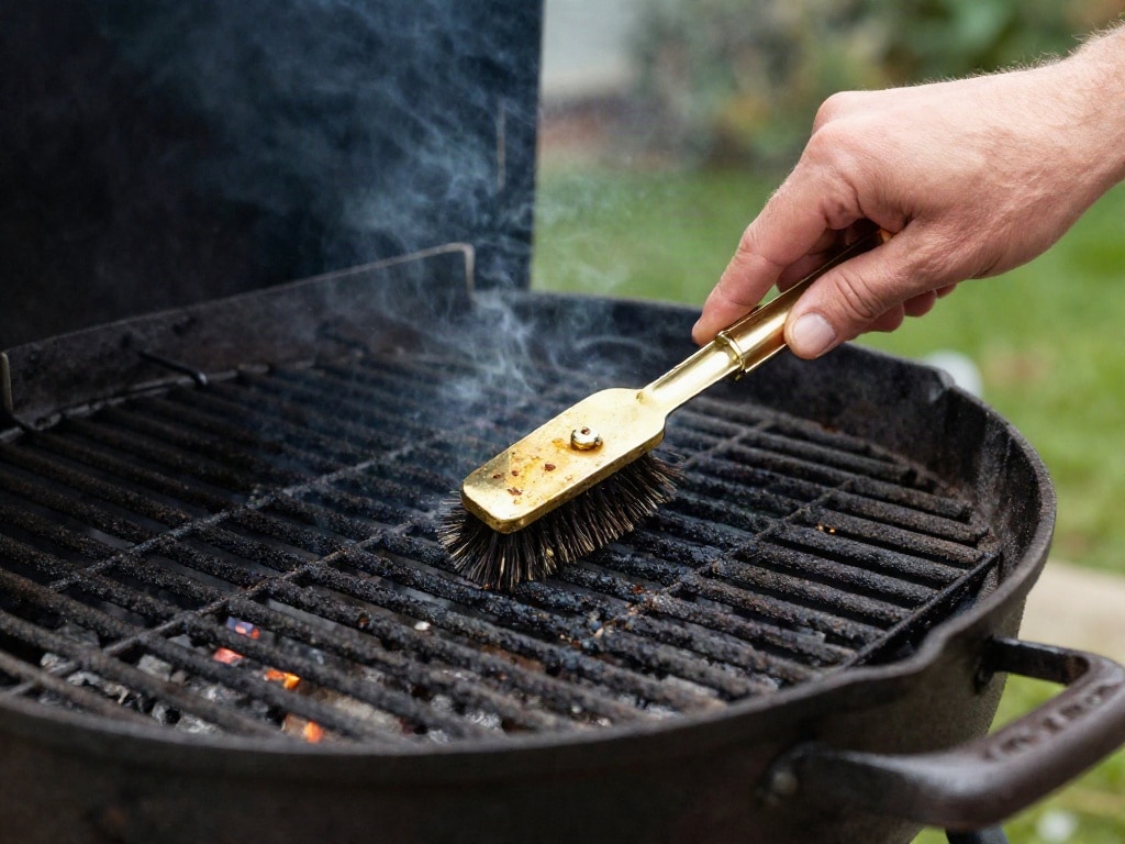 Gusseisen Grillrost pflegen