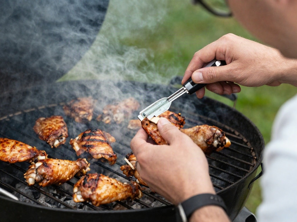 Hähnchenflügel grillen