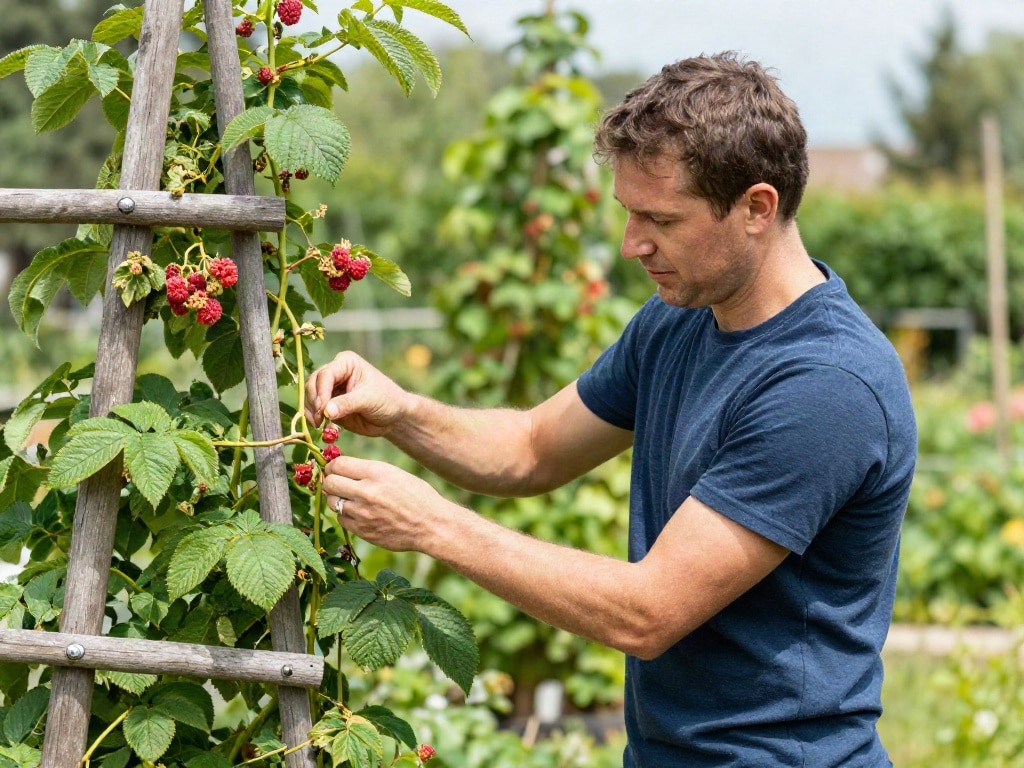Himbeeren pflanzen