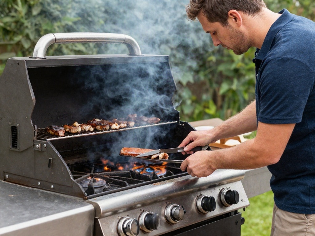 Grill indirekte Hitze Gasgrill