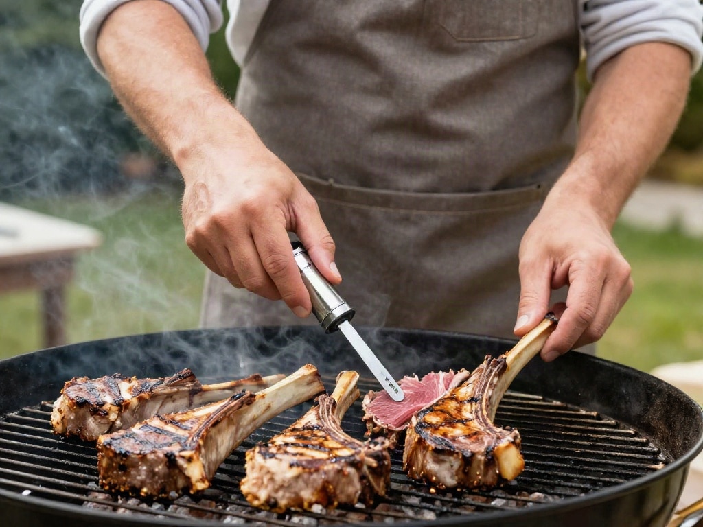 Lammkotelett grillen