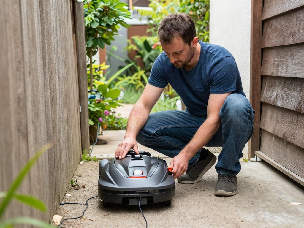 Mähroboter enge Passagen