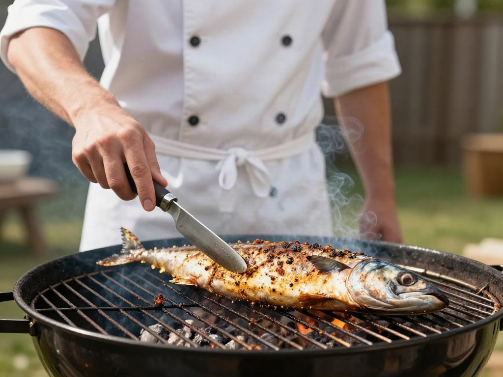 Makrele grillen