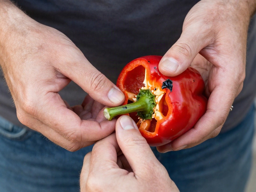 Paprika grillen