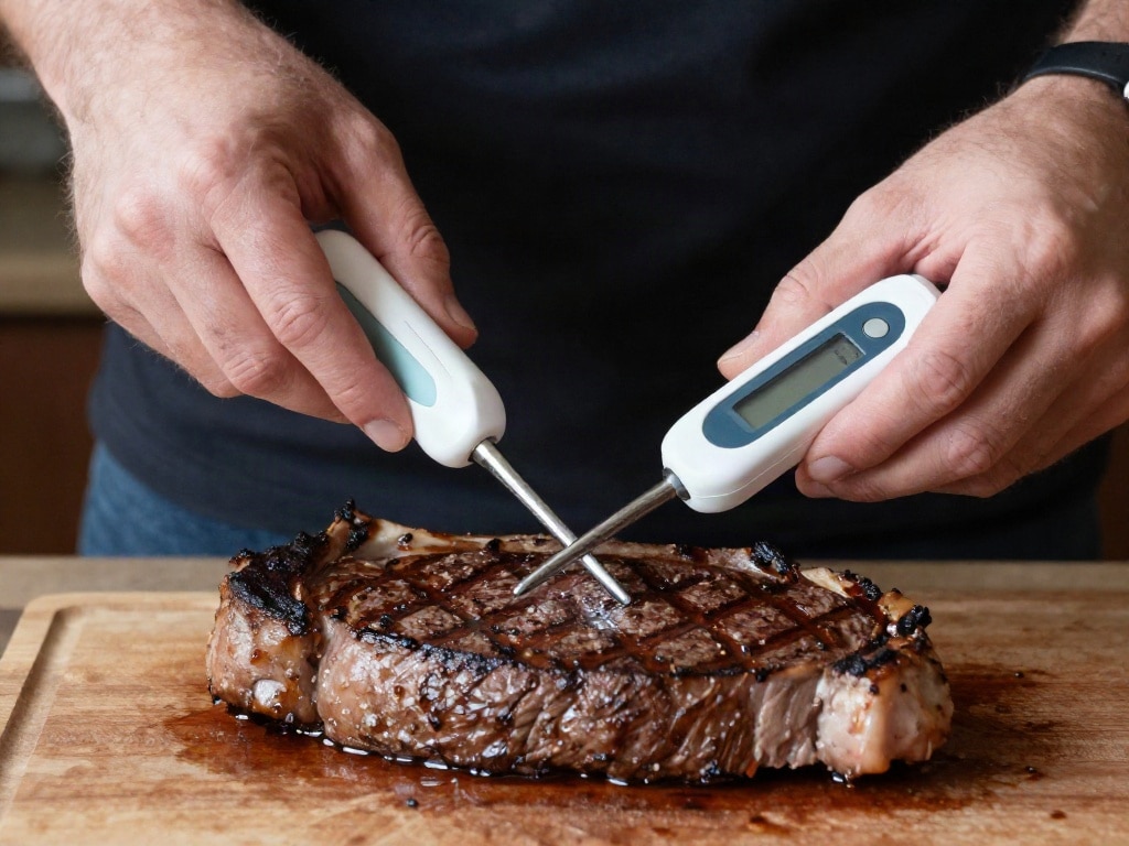 Rumpsteak grillen