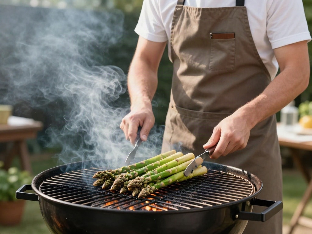 Spargel grillen