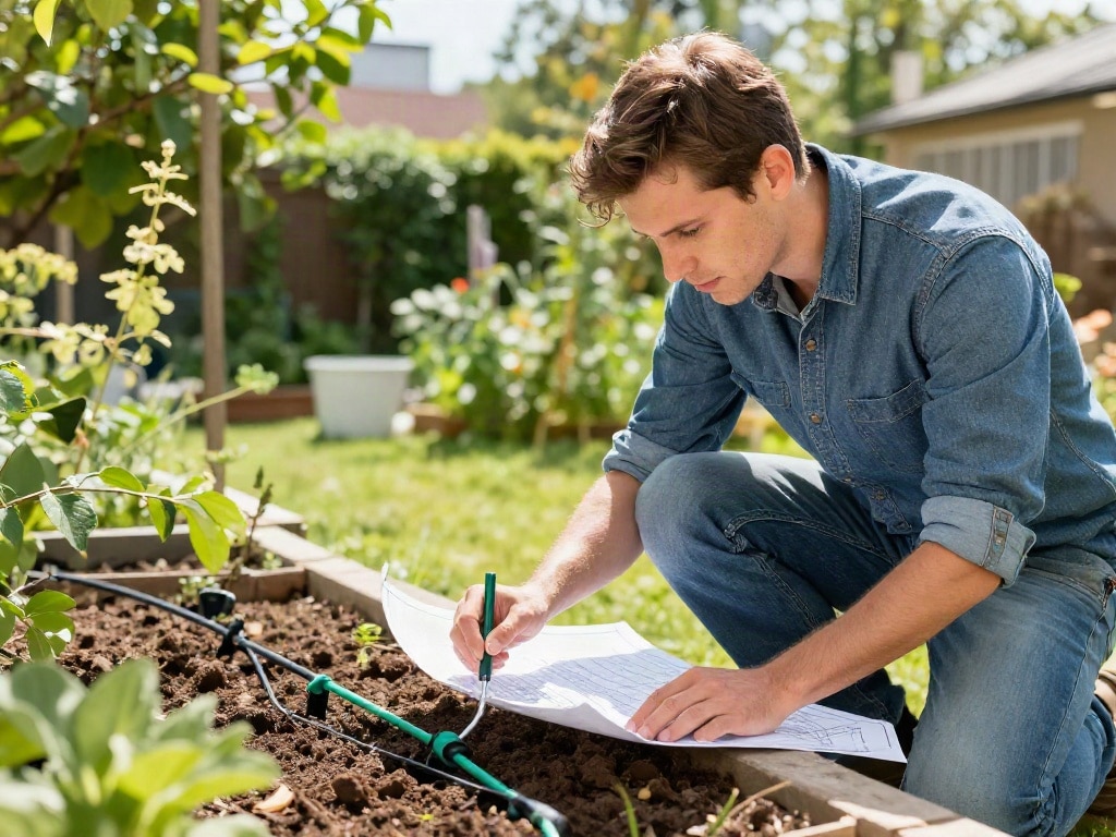 Tropfbewässerung Garten