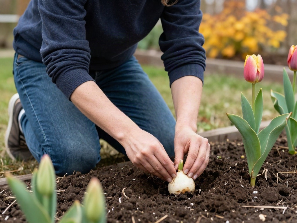 Tulpen pflanzen