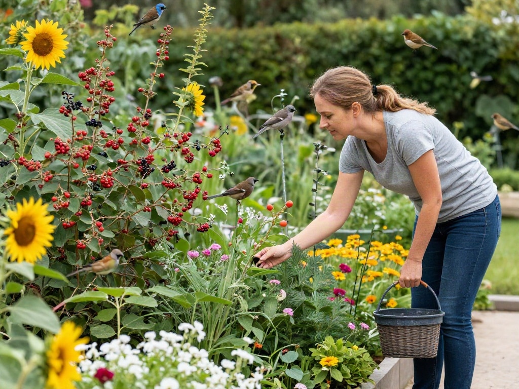Vogelfreundlicher Garten
